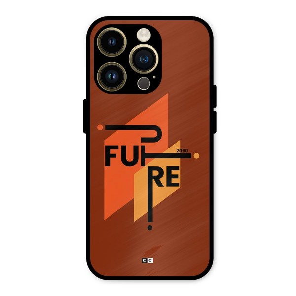 illustrative Future Metal Back Case for iPhone 14 Pro