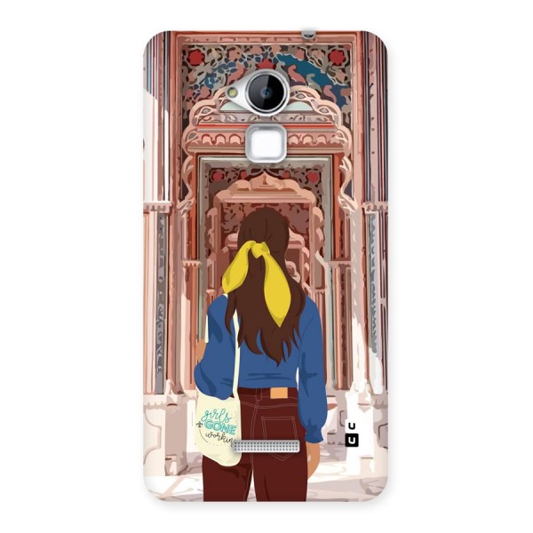 wonderful Girl Back Case for Coolpad Note 3