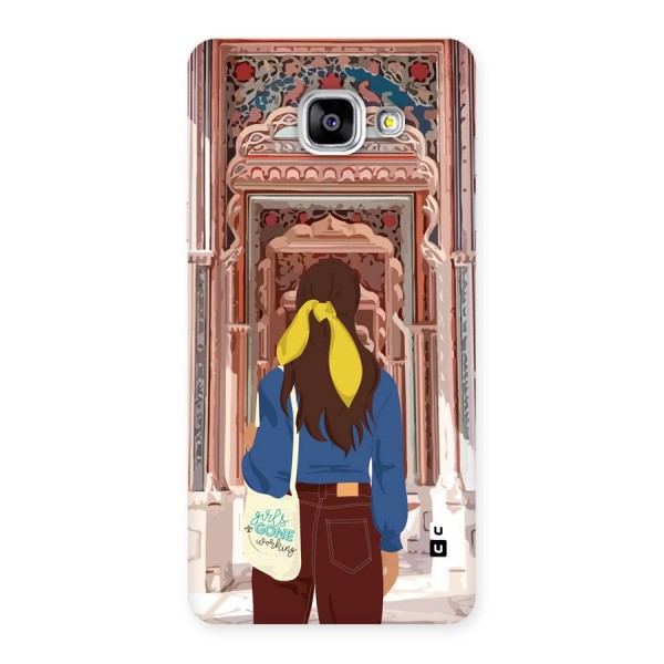 wonderful Girl Back Case for Galaxy A5 (2016)