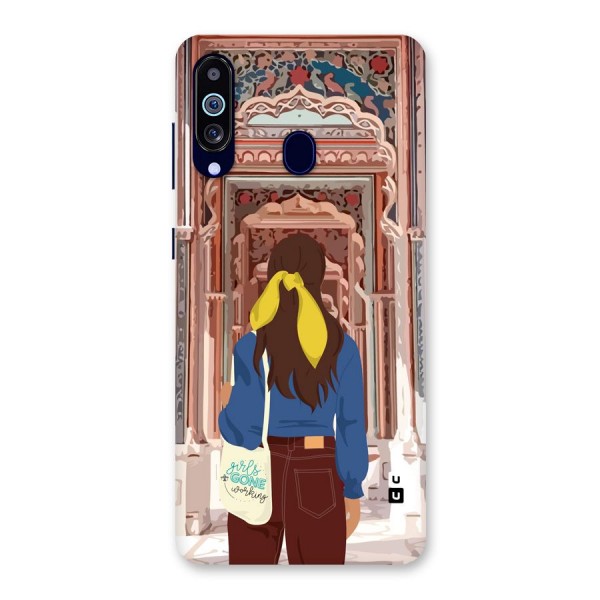 wonderful Girl Back Case for Galaxy A60