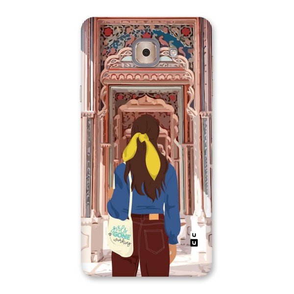 wonderful Girl Back Case for Galaxy J7 Max