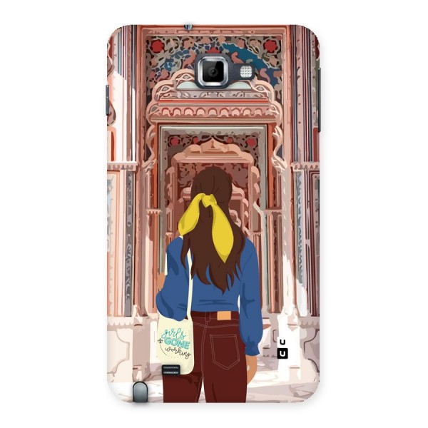 wonderful Girl Back Case for Galaxy Note