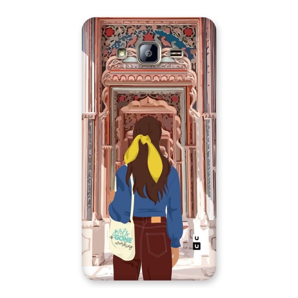 wonderful Girl Back Case for Galaxy On5