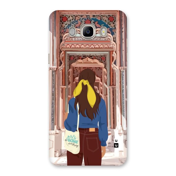 wonderful Girl Back Case for Galaxy On8