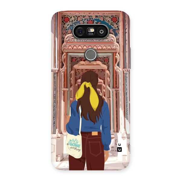 wonderful Girl Back Case for LG G5