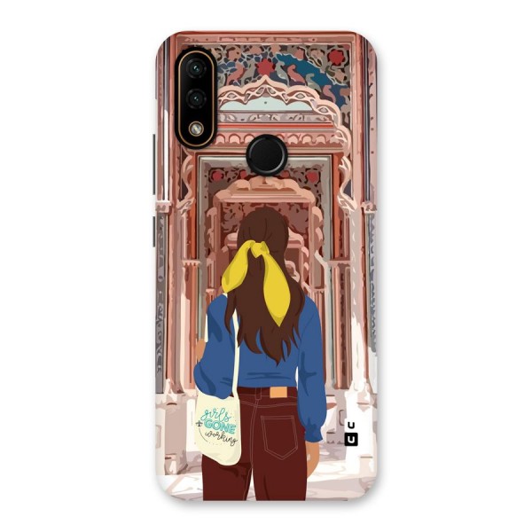 wonderful Girl Back Case for Lenovo A6 Note