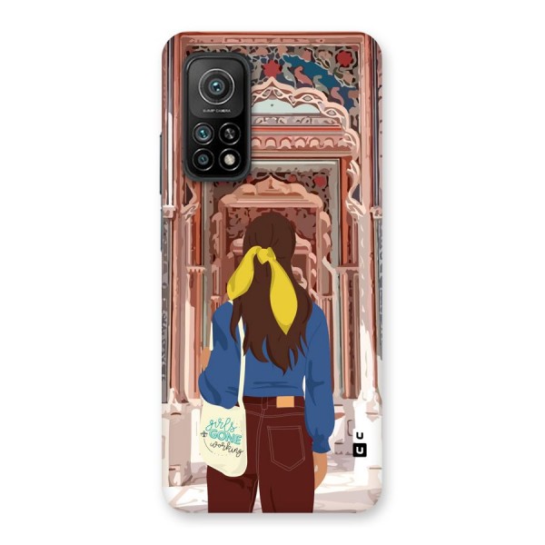 wonderful Girl Back Case for Mi 10T Pro 5G