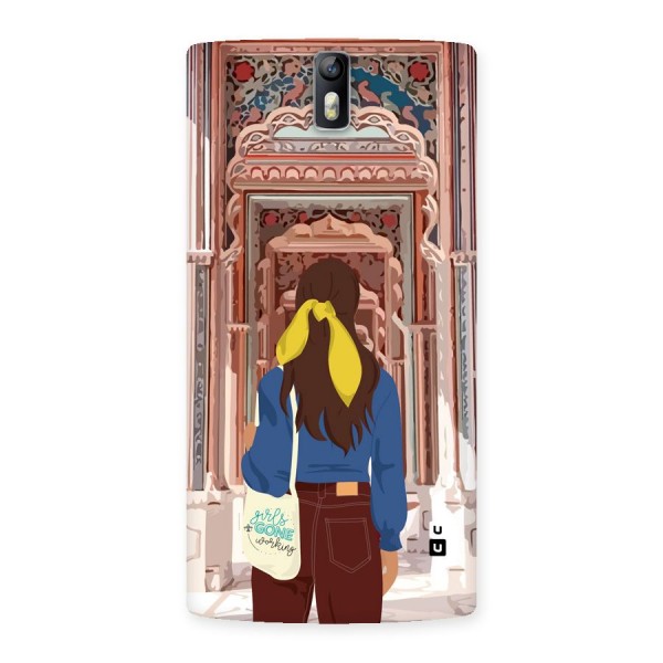 wonderful Girl Back Case for OnePlus One