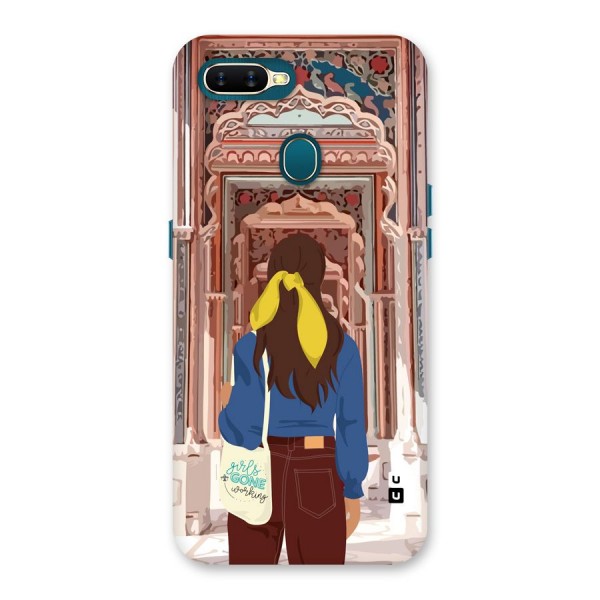 wonderful Girl Back Case for Oppo A11k