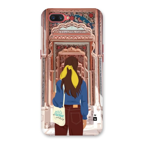 wonderful Girl Back Case for Oppo A3s