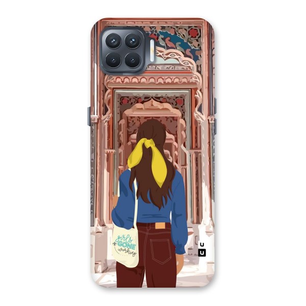 wonderful Girl Back Case for Oppo F17 Pro