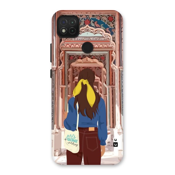 wonderful Girl Back Case for Redmi 9