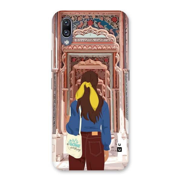 wonderful Girl Back Case for Vivo NEX