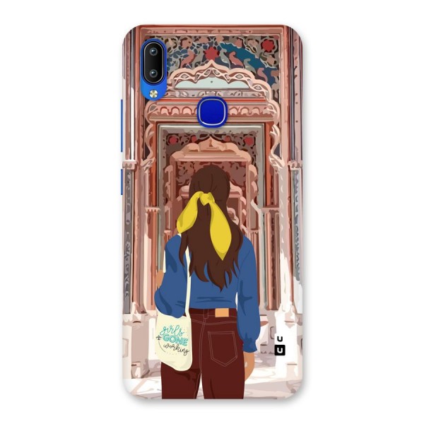 wonderful Girl Back Case for Vivo Y91