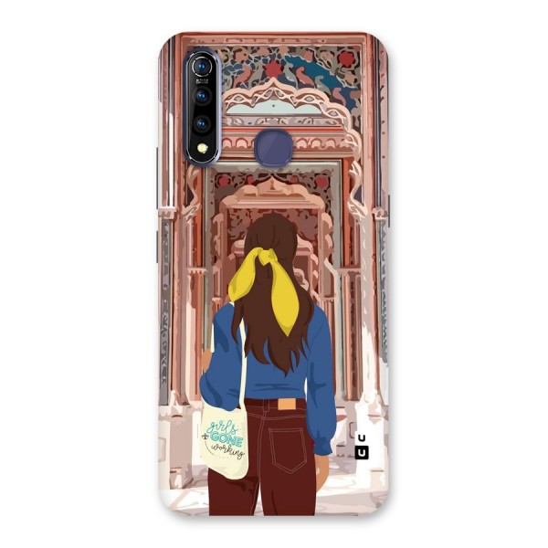 wonderful Girl Back Case for Vivo Z1 Pro