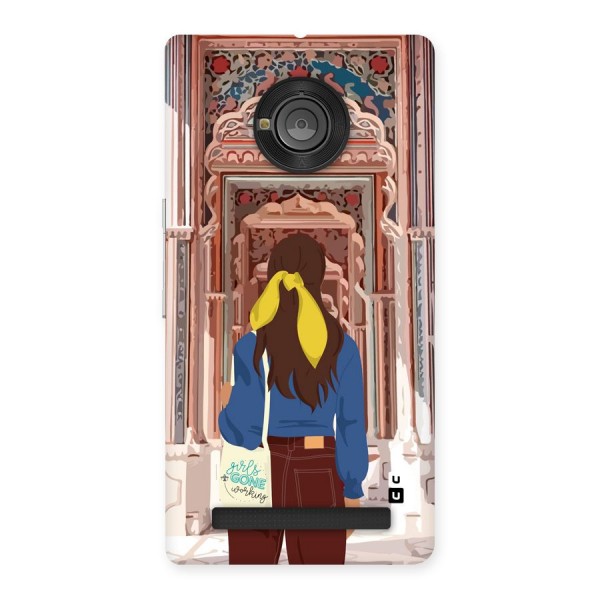 wonderful Girl Back Case for Yuphoria