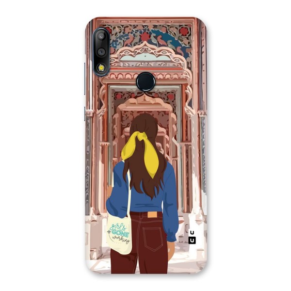 wonderful Girl Back Case for Zenfone Max Pro M2