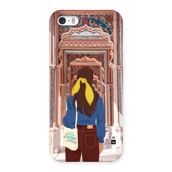 wonderful Girl Back Case for iPhone 5 5s