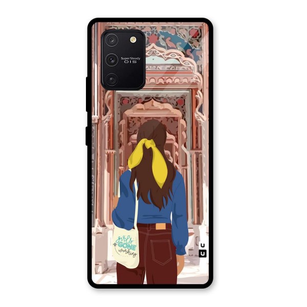 wonderful Girl Glass Back Case for Galaxy S10 Lite