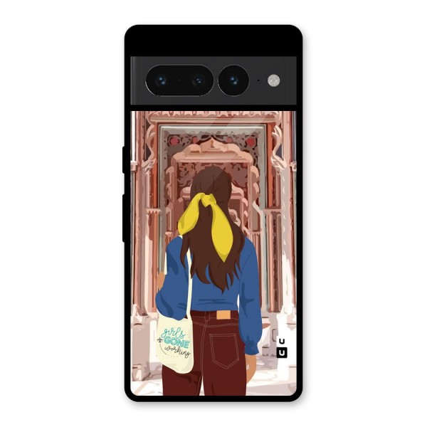 wonderful Girl Glass Back Case for Google Pixel 7 Pro