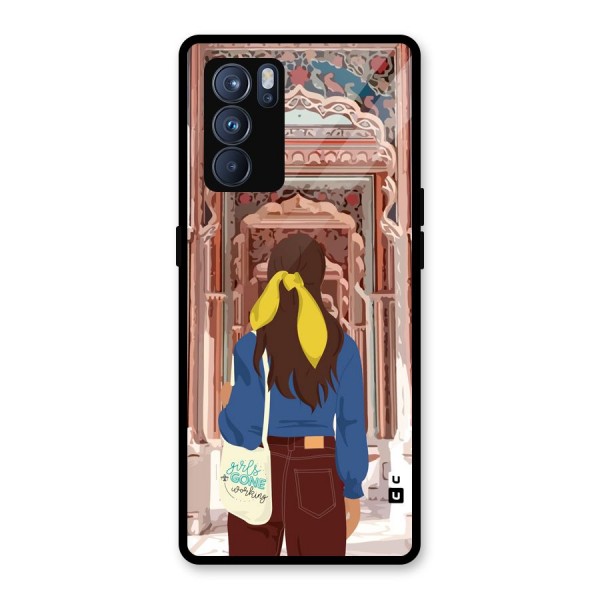 wonderful Girl Glass Back Case for Oppo Reno6 Pro 5G