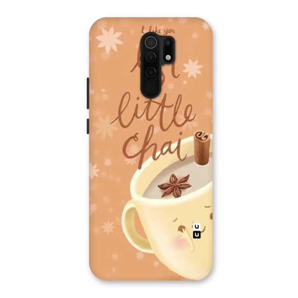 A Little Chai Back Case for Redmi 9 Prime