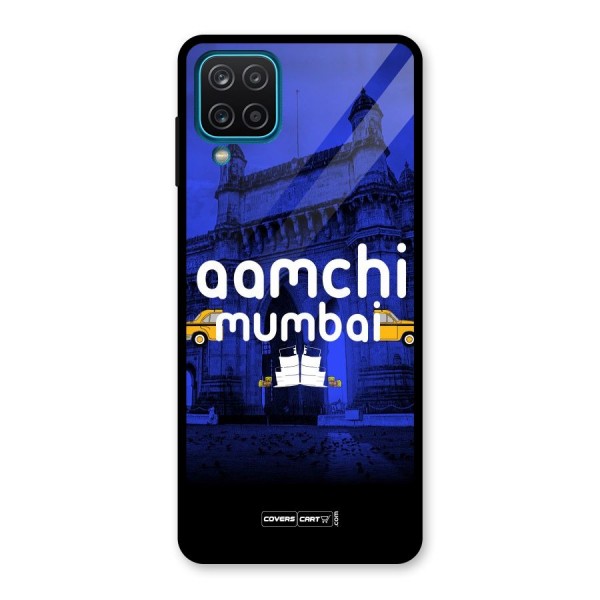 Aamchi Mumbai Glass Back Case for Galaxy A12