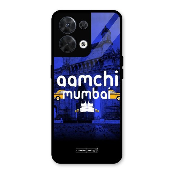 Aamchi Mumbai Glass Back Case for Oppo Reno8 5G