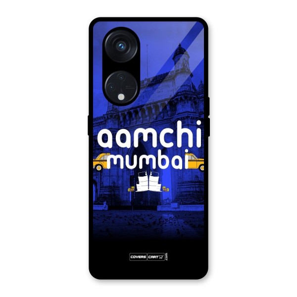 Aamchi Mumbai Glass Back Case for Reno8 T 5G