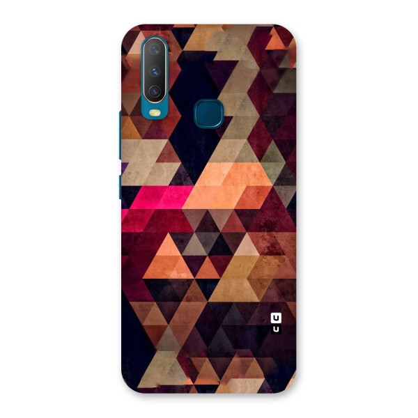 Abstract Beauty Triangles Back Case for Vivo Y12