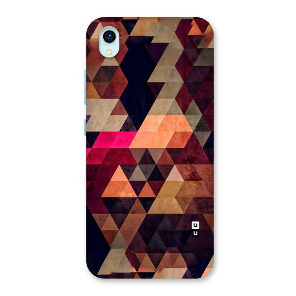 Abstract Beauty Triangles Back Case for Vivo Y1s