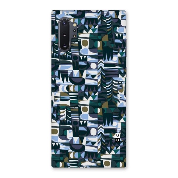 Abstract Blues Back Case for Galaxy Note 10 Plus