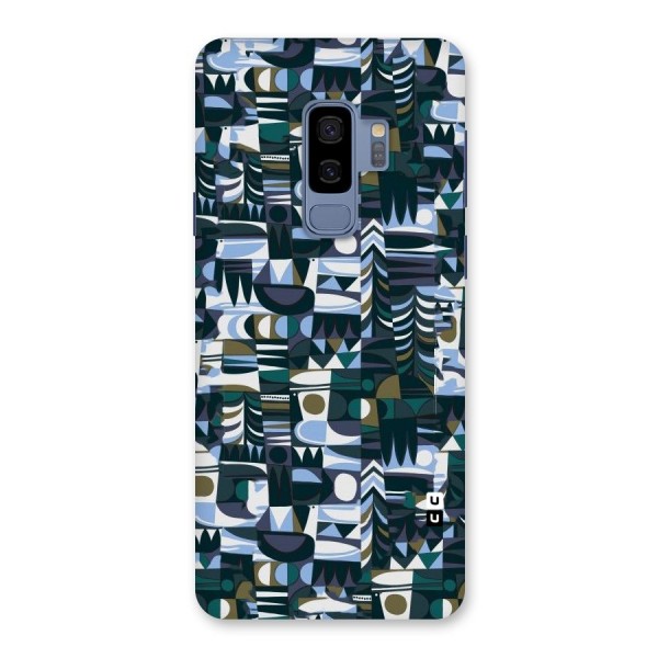 Abstract Blues Back Case for Galaxy S9 Plus