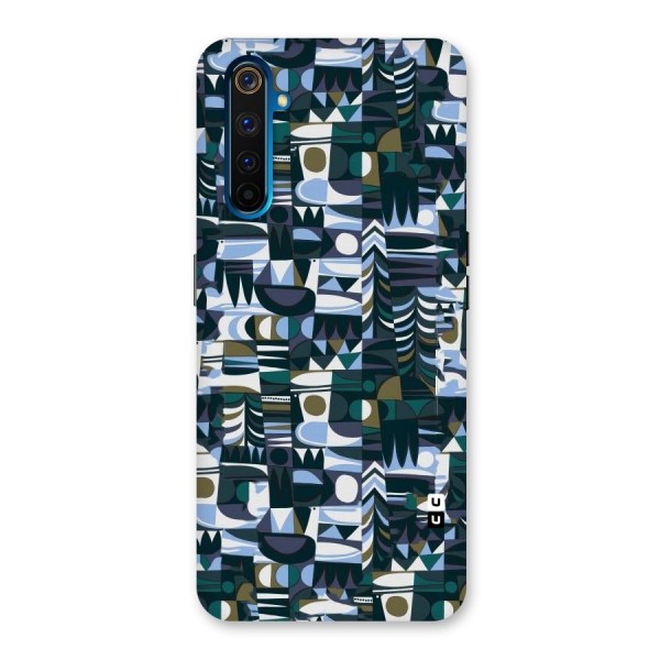 Abstract Blues Back Case for Realme 6 Pro