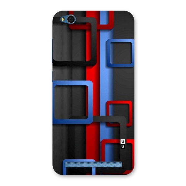 Abstract Box Back Case for Redmi 5A