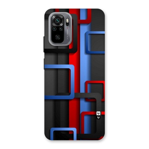 Abstract Box Back Case for Redmi Note 10