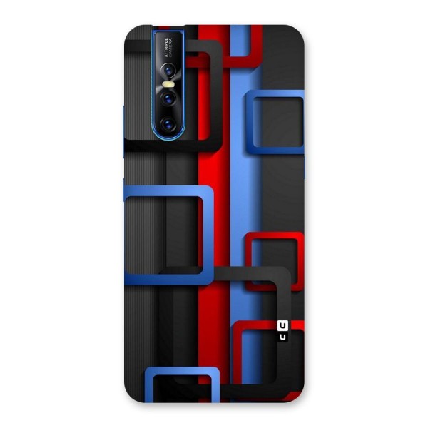 Abstract Box Back Case for Vivo V15 Pro