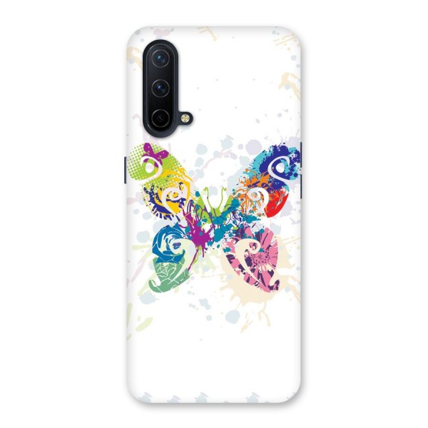 Abstract Butterfly Back Case for OnePlus Nord CE 5G
