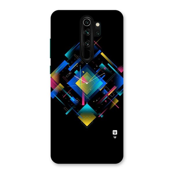 Abstract Clock Back Case for Redmi Note 8 Pro