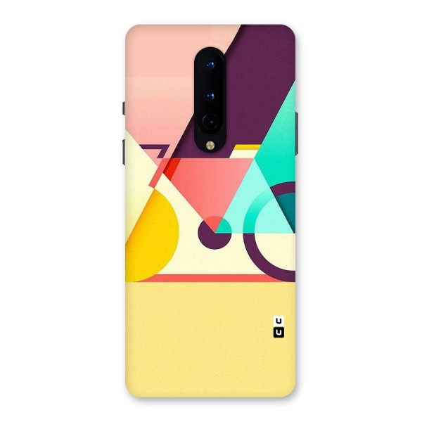 Abstract Cycle Back Case for OnePlus 8