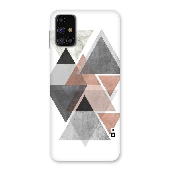 Abstract Diamond Pink Design Back Case for Galaxy M31s