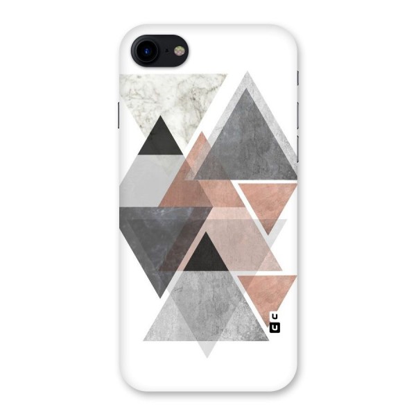 Abstract Diamond Pink Design Back Case for iPhone SE 2020