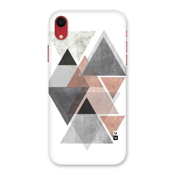 Abstract Diamond Pink Design Back Case for iPhone XR