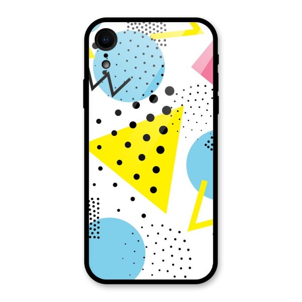 Abstract Geometry Glass Back Case for XR