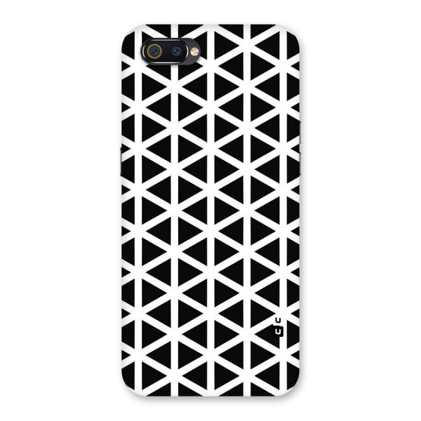 Abstract Geometry Maze Back Case for Realme C2