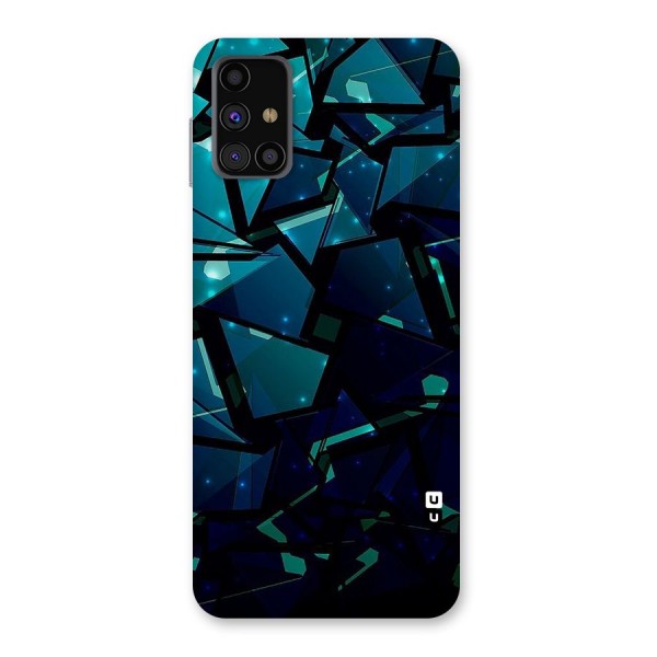 Abstract Glass Design Back Case for Galaxy M31s