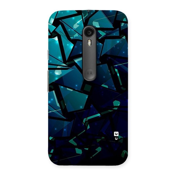 Abstract Glass Design Back Case for Moto G3