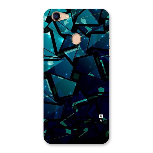 Abstract Glass Design Back Case for Oppo F5