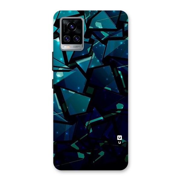 Abstract Glass Design Back Case for Vivo V20 Pro