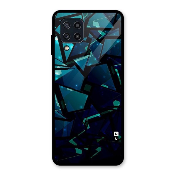 Abstract Glass Design Glass Back Case for Galaxy M32